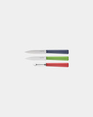Coffret Trio Essentiels acier inoxydable Opinel à personnaliser - Navy