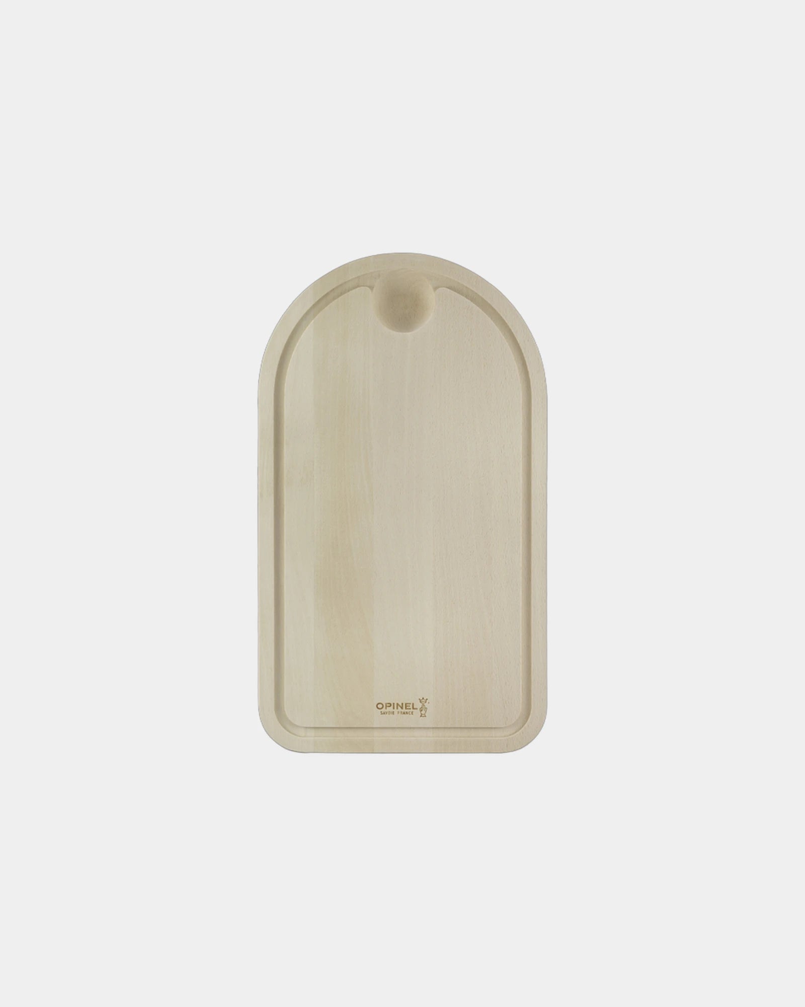 Planche à découper hêtre Opinel 275 x 470 mm à personnaliser - Beige