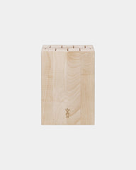 Bloc de rangement hêtre Opinel 9 couteaux à personnaliser - Beige