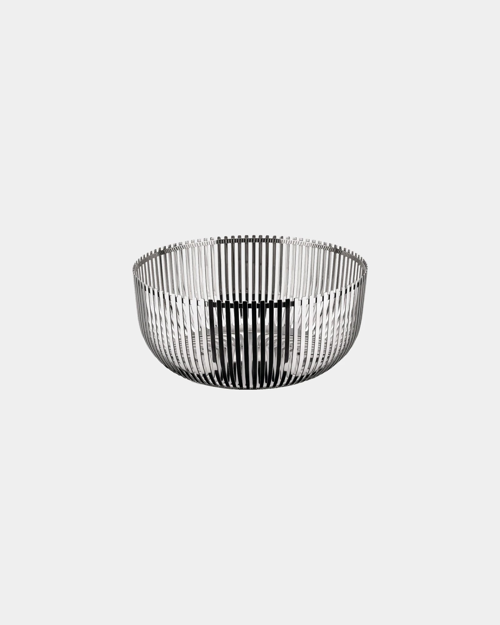 Porte-fruits inox Alessi Pierre Charpin 24 cm à personnaliser - Gray