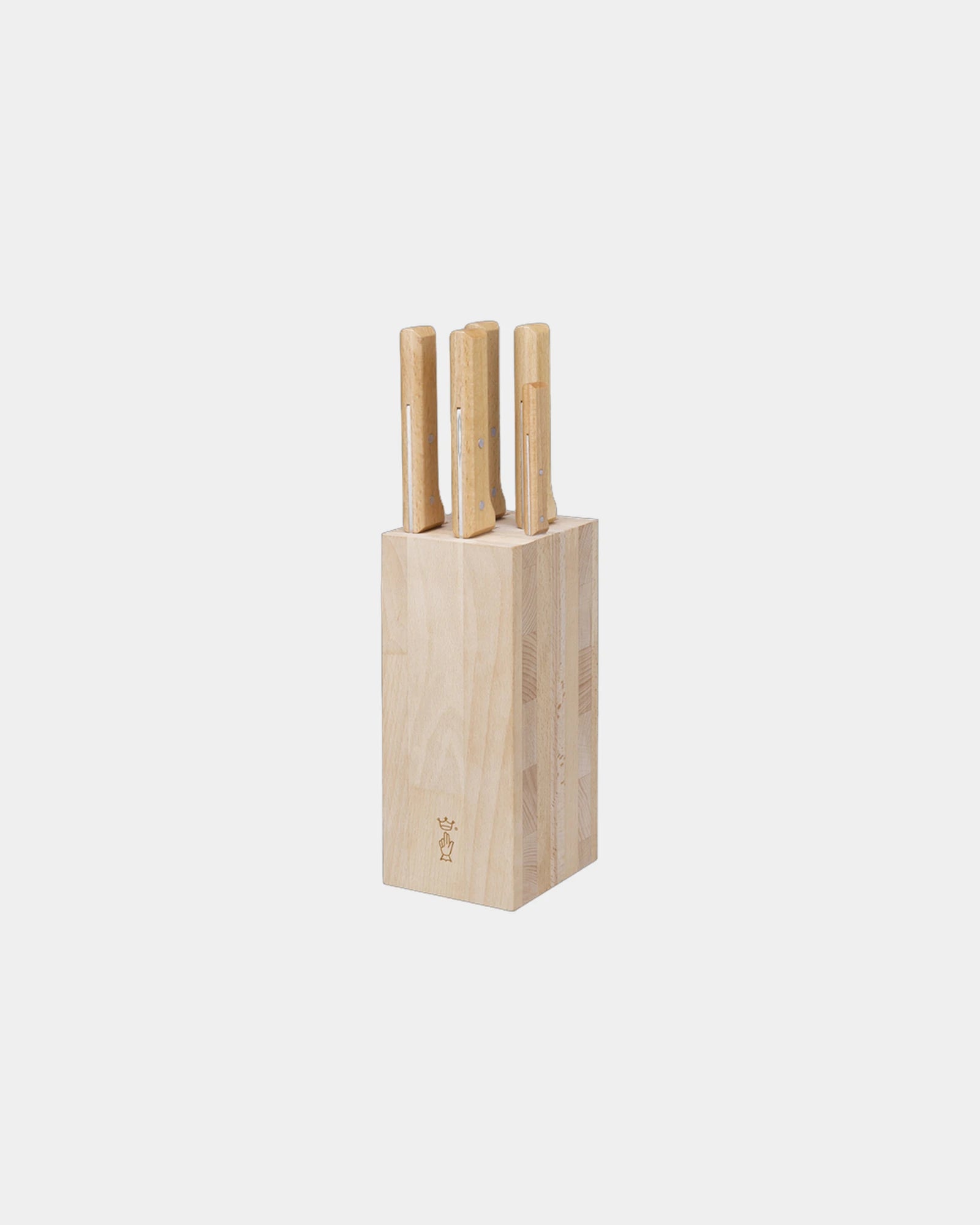Bloc Hêtre Opinel Viande à personnaliser - Beige