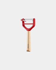 Eplucheur inox éco-responsable Opinel T-Duo à personnaliser - Red