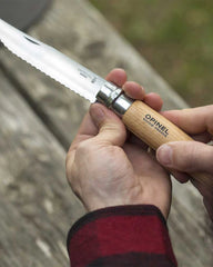 Couteau pliant dentelé acier inoxydable Opinel N°12 à personnaliser - 6