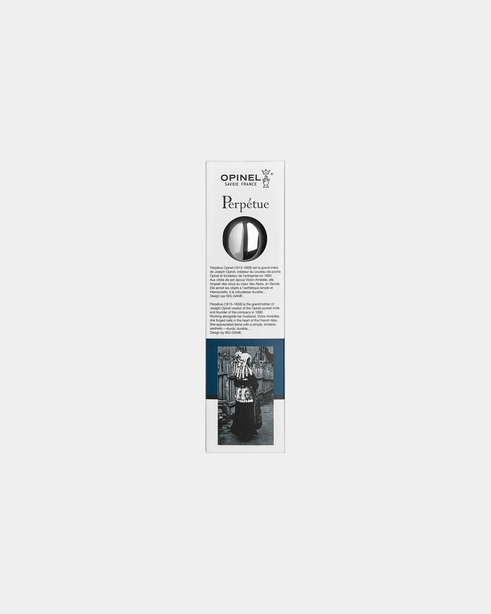 Cuillères acier Opinel Perpétue 22 cm à personnaliser - 2