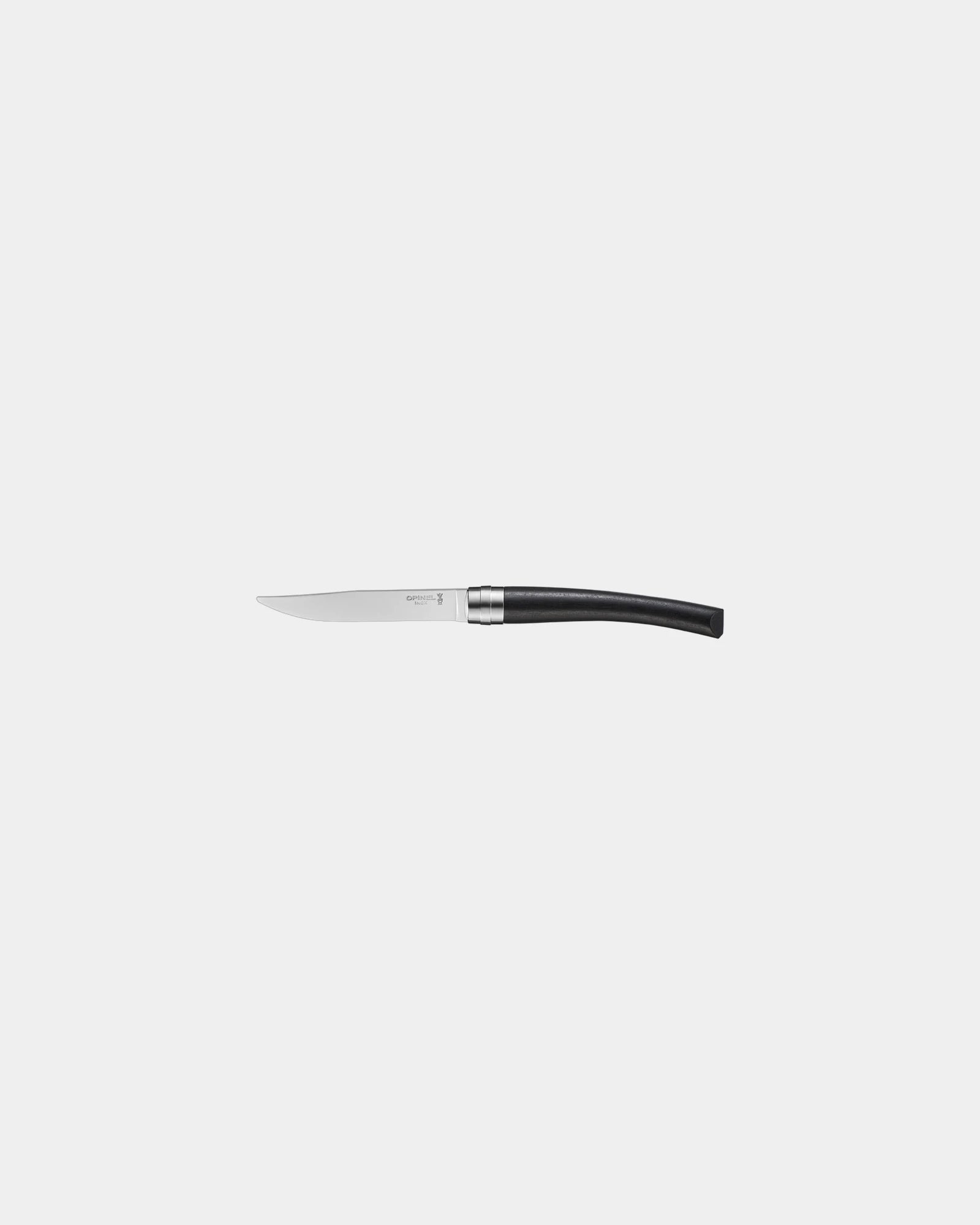Couteaux de table acier inoxydable Opinel Facette à personnaliser - Black