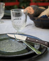 Coffret de 4 couteaux de table Facette Frêne Opinel à personnaliser - 11