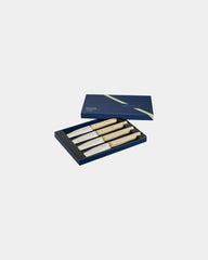 Coffret de 4 couteaux de table Facette Frêne Opinel à personnaliser - 2