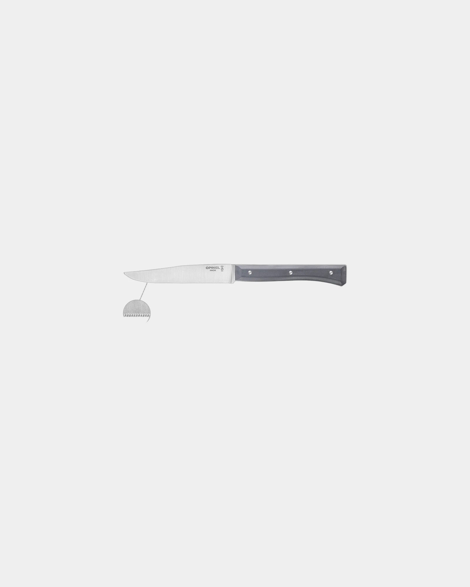 Coffret de 4 couteaux de table Facette Frêne Opinel à personnaliser - Gray