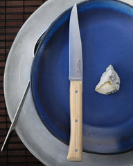 Coffret de 4 couteaux de table Facette Frêne Opinel à personnaliser - 5