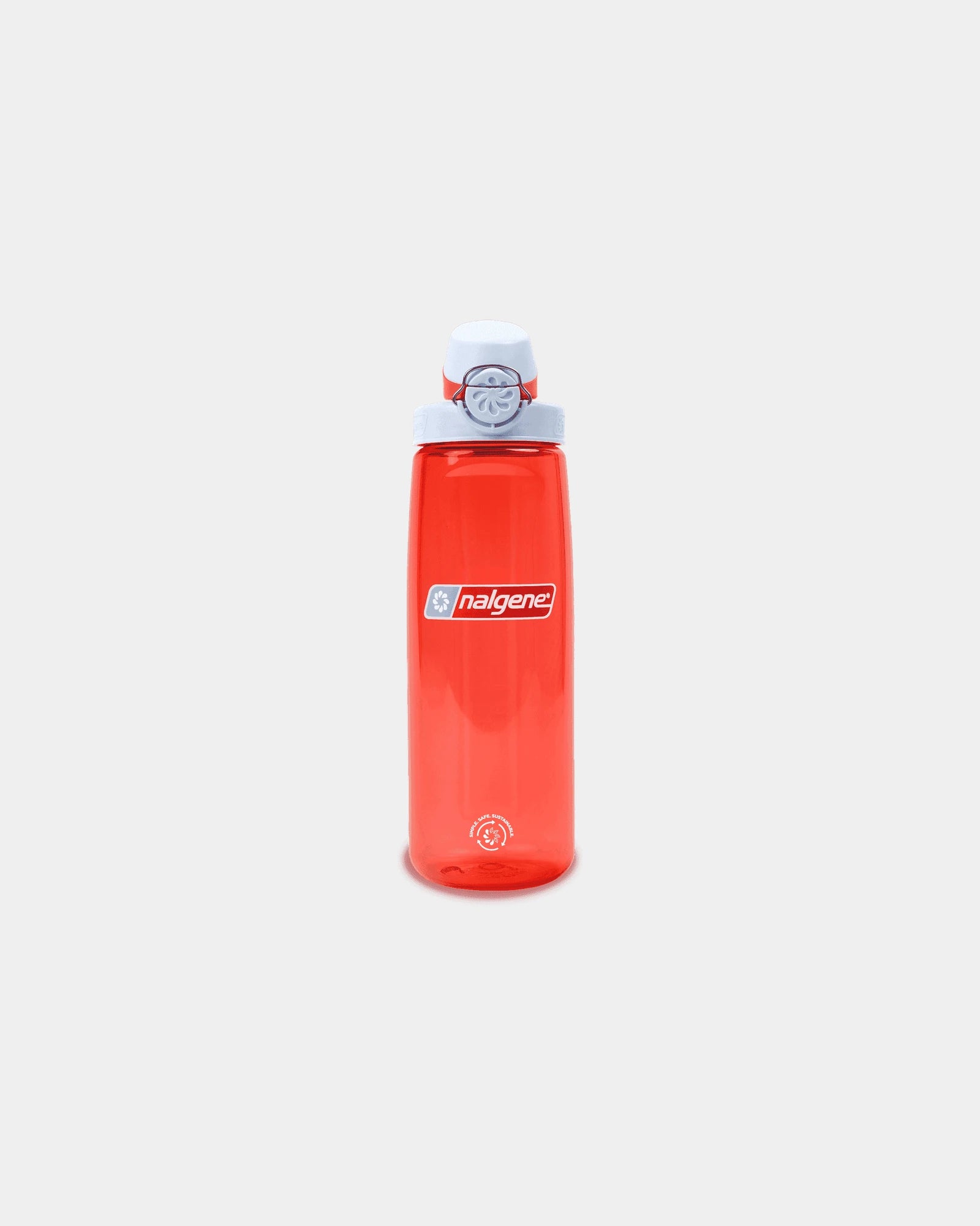 Gourde Tritan Renew Nalgene On-The-Fly 700ml à personnaliser - Corail Avec Bouchon Corail Givré