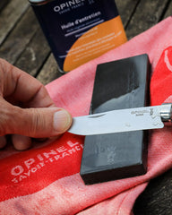 Pierre d'affûtage grès schisteux Opinel 14 cm à personnaliser - 5