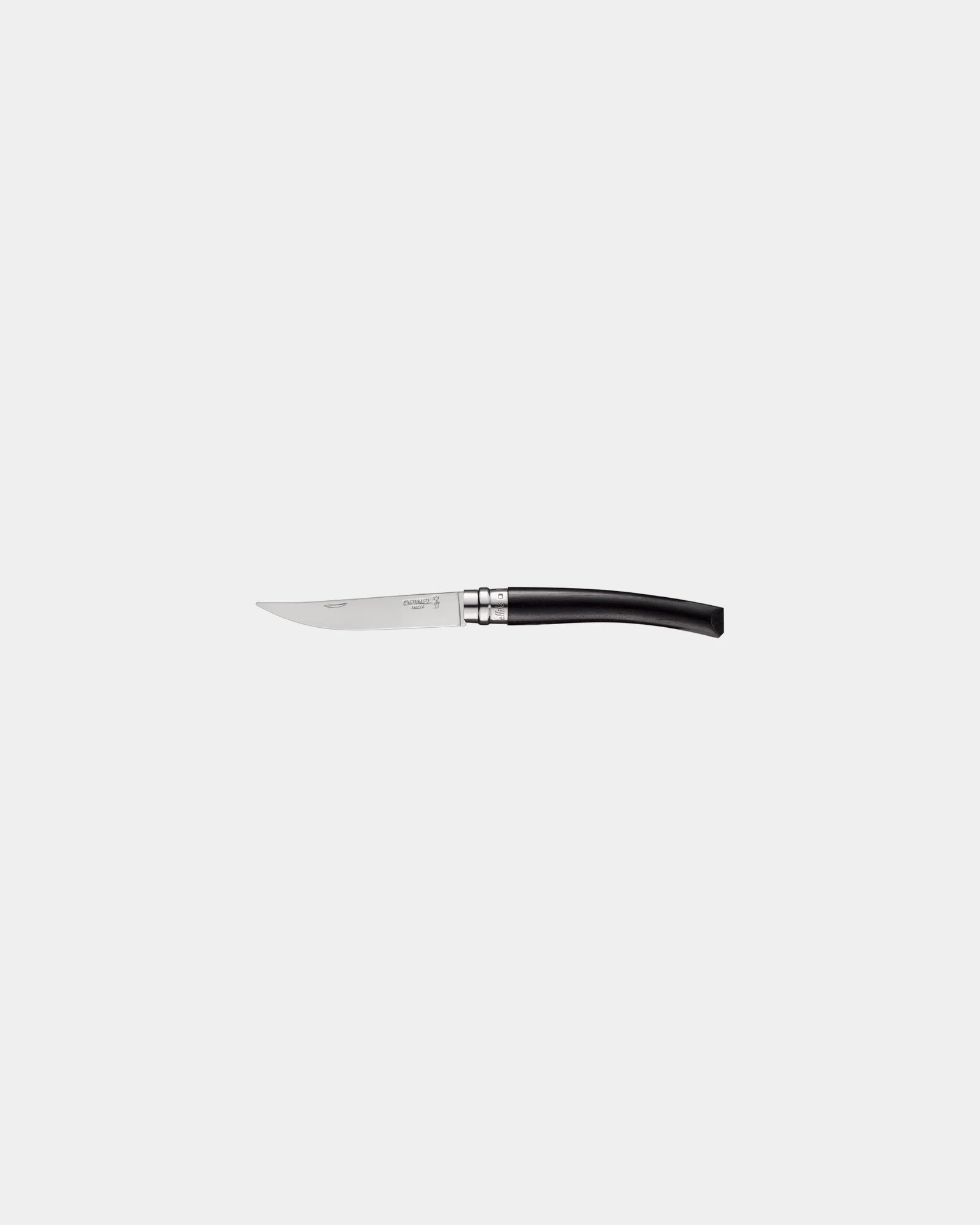 Couteau inox Opinel Effilé 8 Hêtre à personnaliser - Black