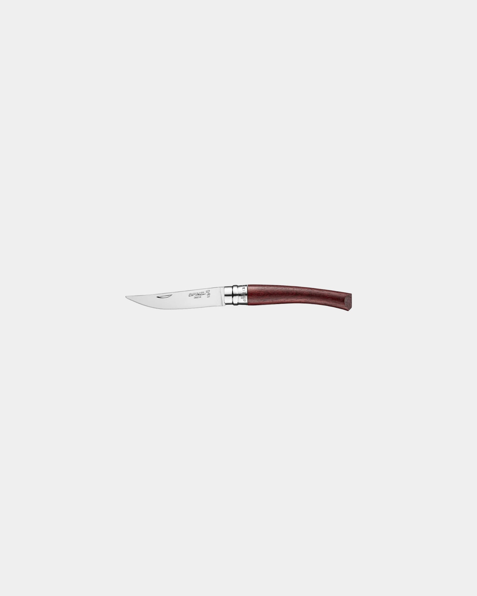Couteau inox Opinel Effilé 8 Hêtre à personnaliser - Brown