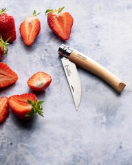 Couteau inox Opinel Effilé 8 Hêtre à personnaliser - 7