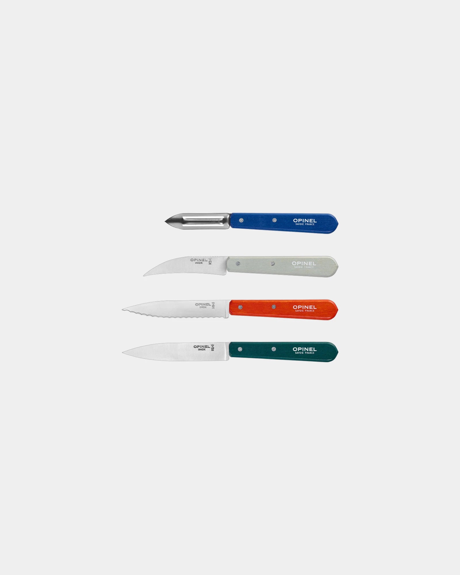 Coffret Les Essentiels Primo acier inoxydable Opinel à personnaliser - 1