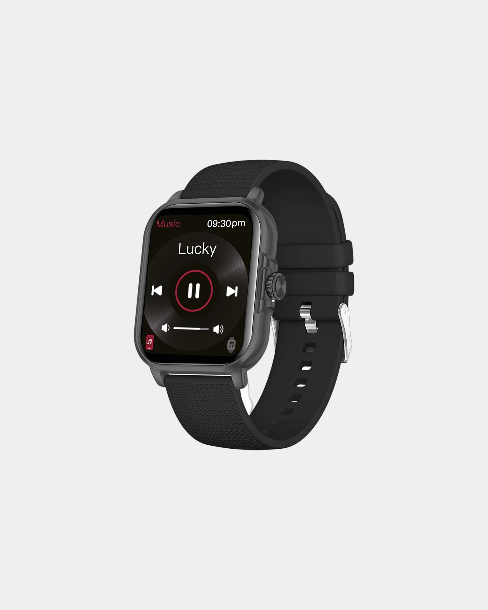Bracelet d’activité silicone IP67 Prixton AT803 à personnaliser - Noir