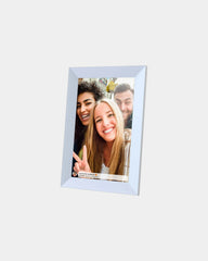 Cadre photo numérique 10" éco à personnaliser - Blanc