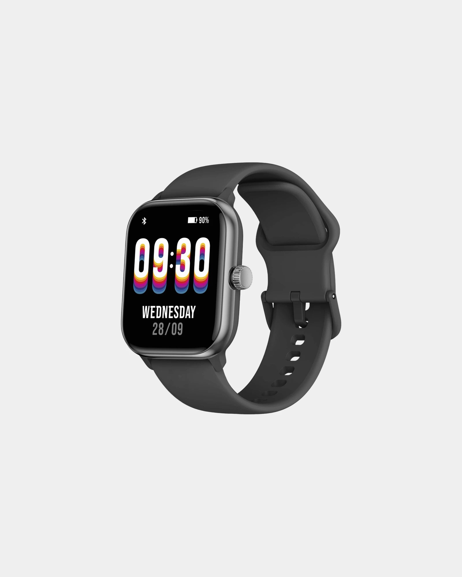 Montre connectée plastique PRIXTON SWB32 à personnaliser - Noir
