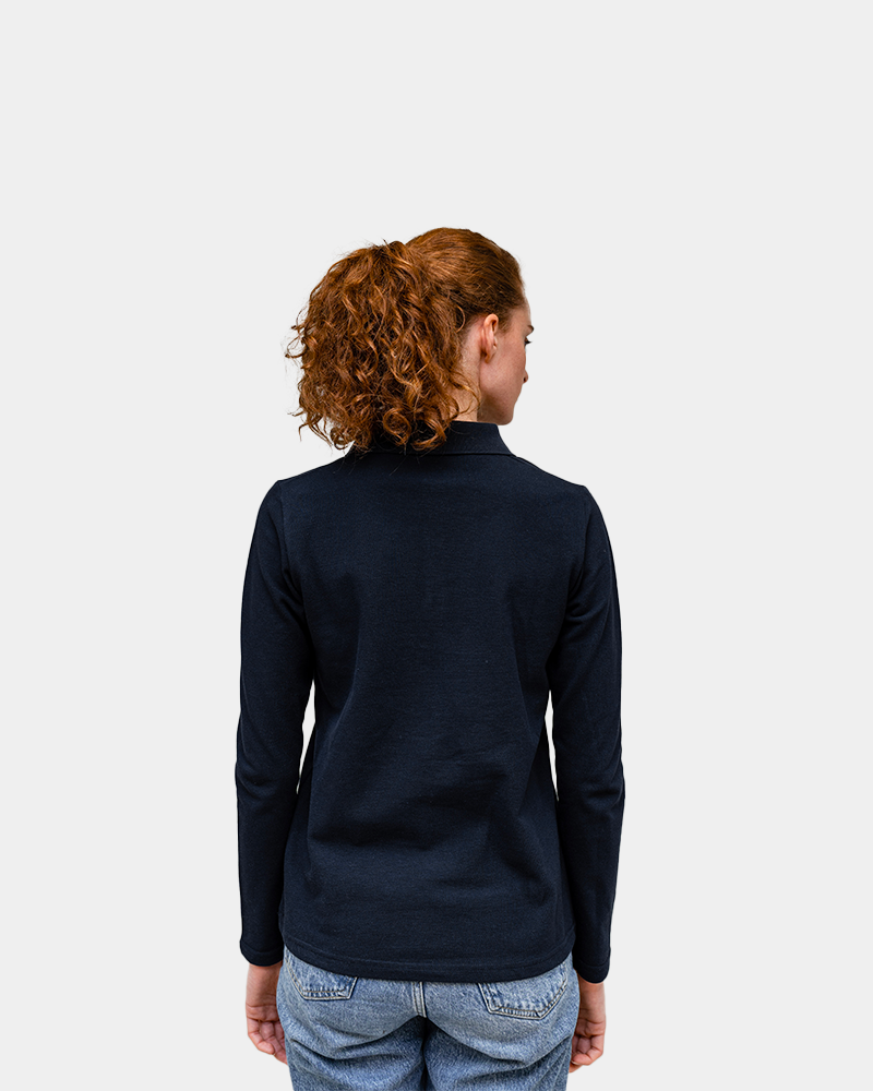 Polo Femme manche longue à personnaliser - 7