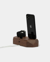 Chargeur à induction en bois 3 en 1 à personnaliser - 9