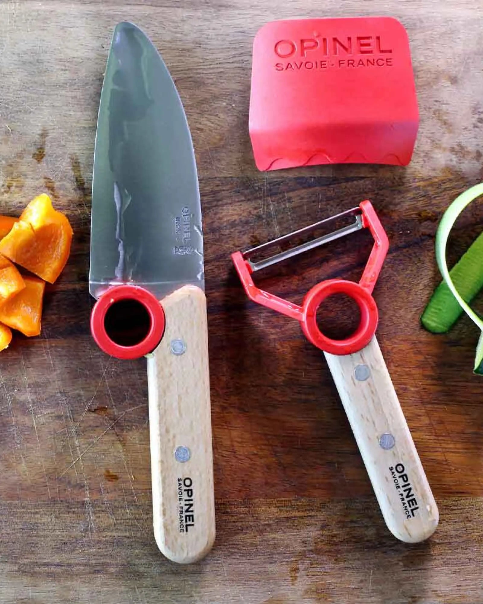 Coffret cuisine enfant acier inox Opinel Le Petit Chef à personnaliser - 4