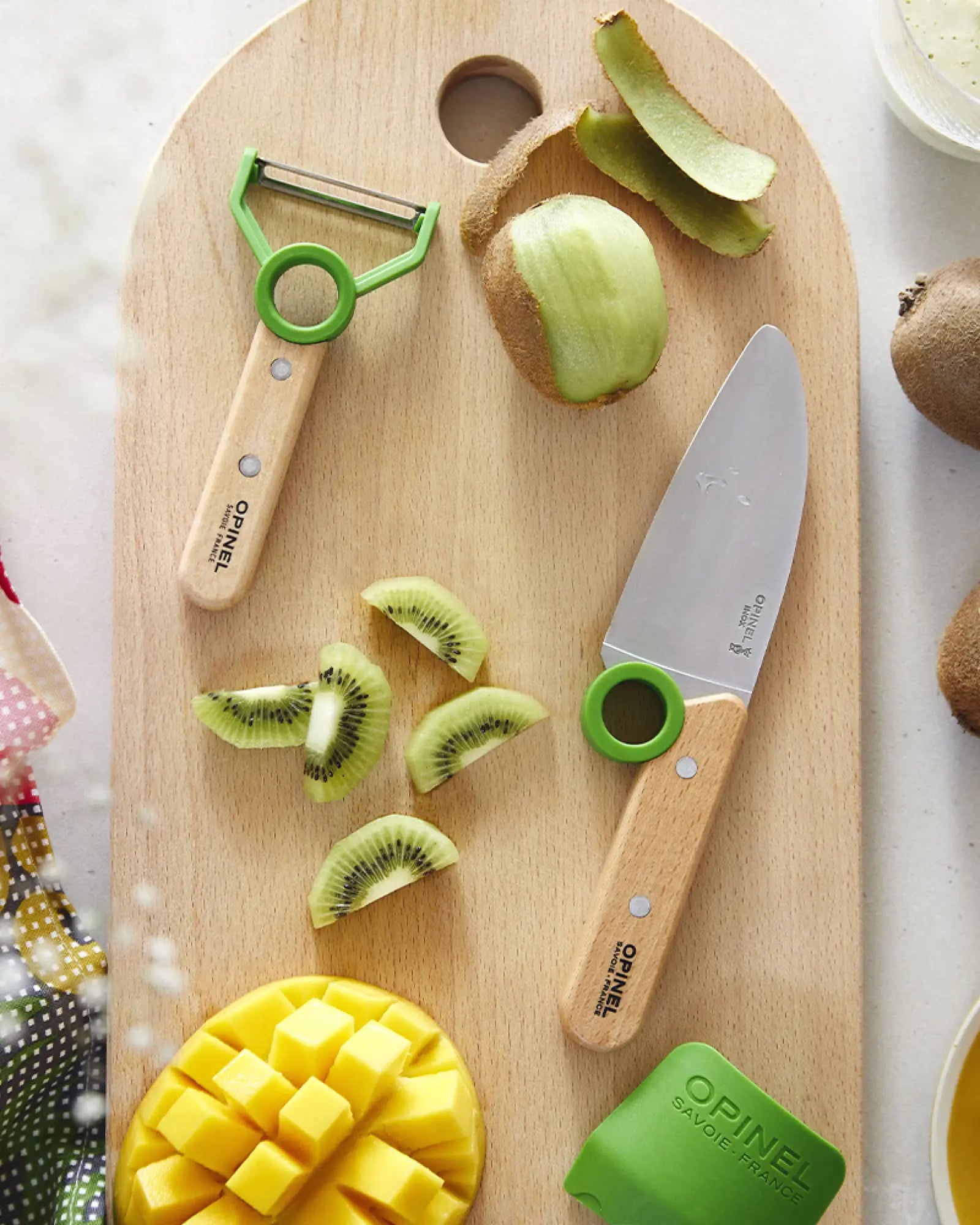 Coffret cuisine enfant acier inox Opinel Le Petit Chef à personnaliser - 14