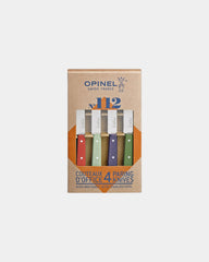 Coffret de 4 couteaux Opinel N°112 à personnaliser - Red