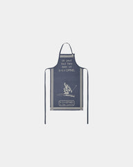 Tablier coton jacquard Opinel à personnaliser - Navy