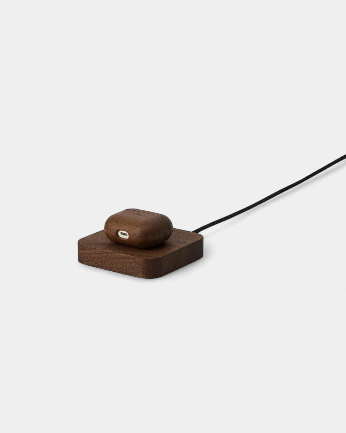 Chargeur à induction en bois de chêne personnalisable - 5