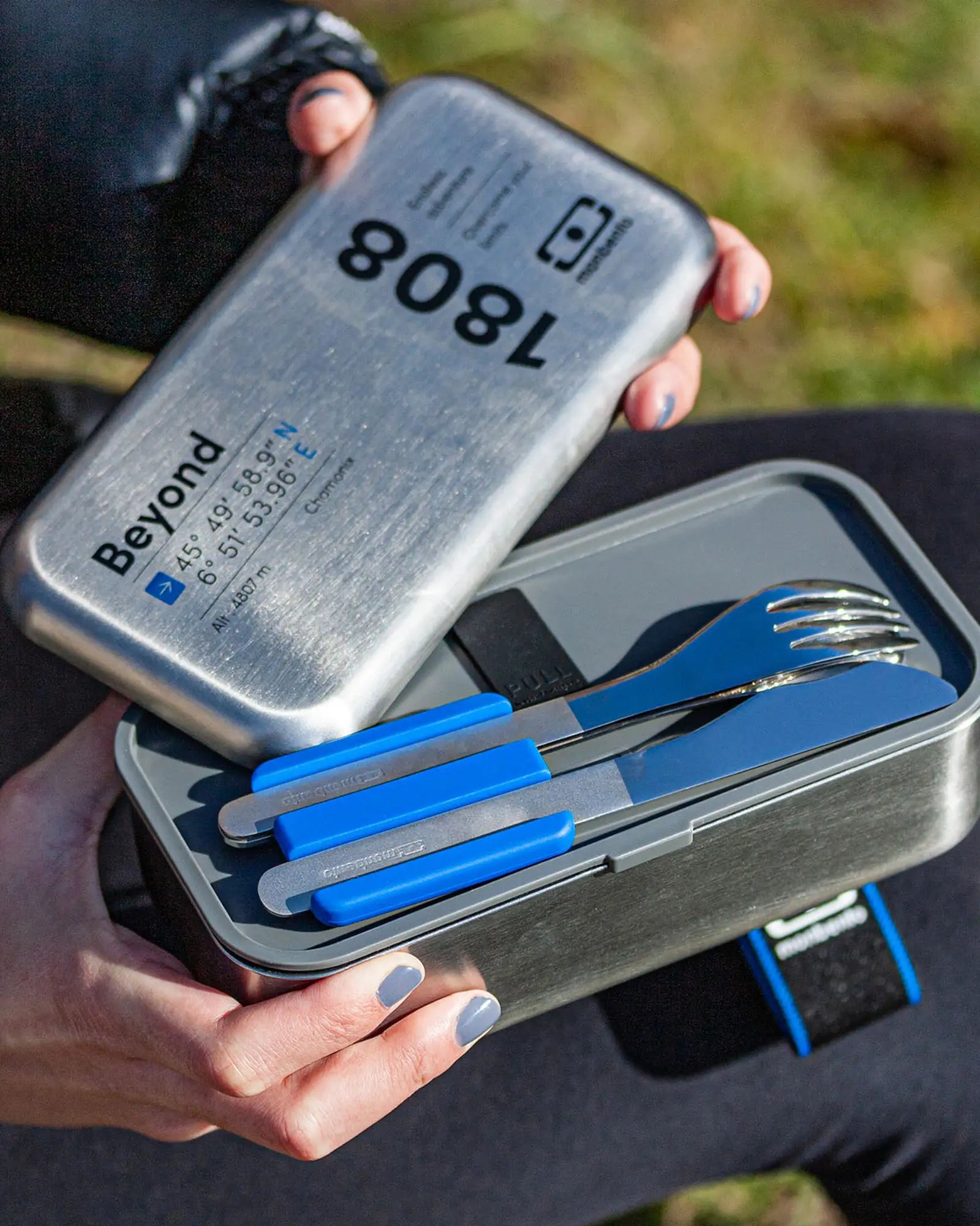 Couverts inox Monbento MB Slim Box à personnaliser - 36