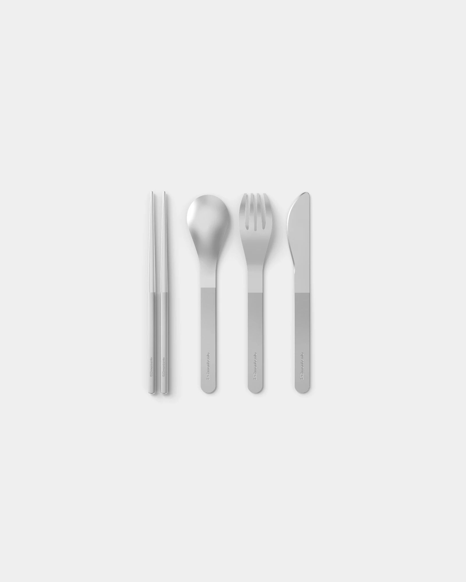 Set de cubiertos acero Monbento Slim Box para personalizar - 1