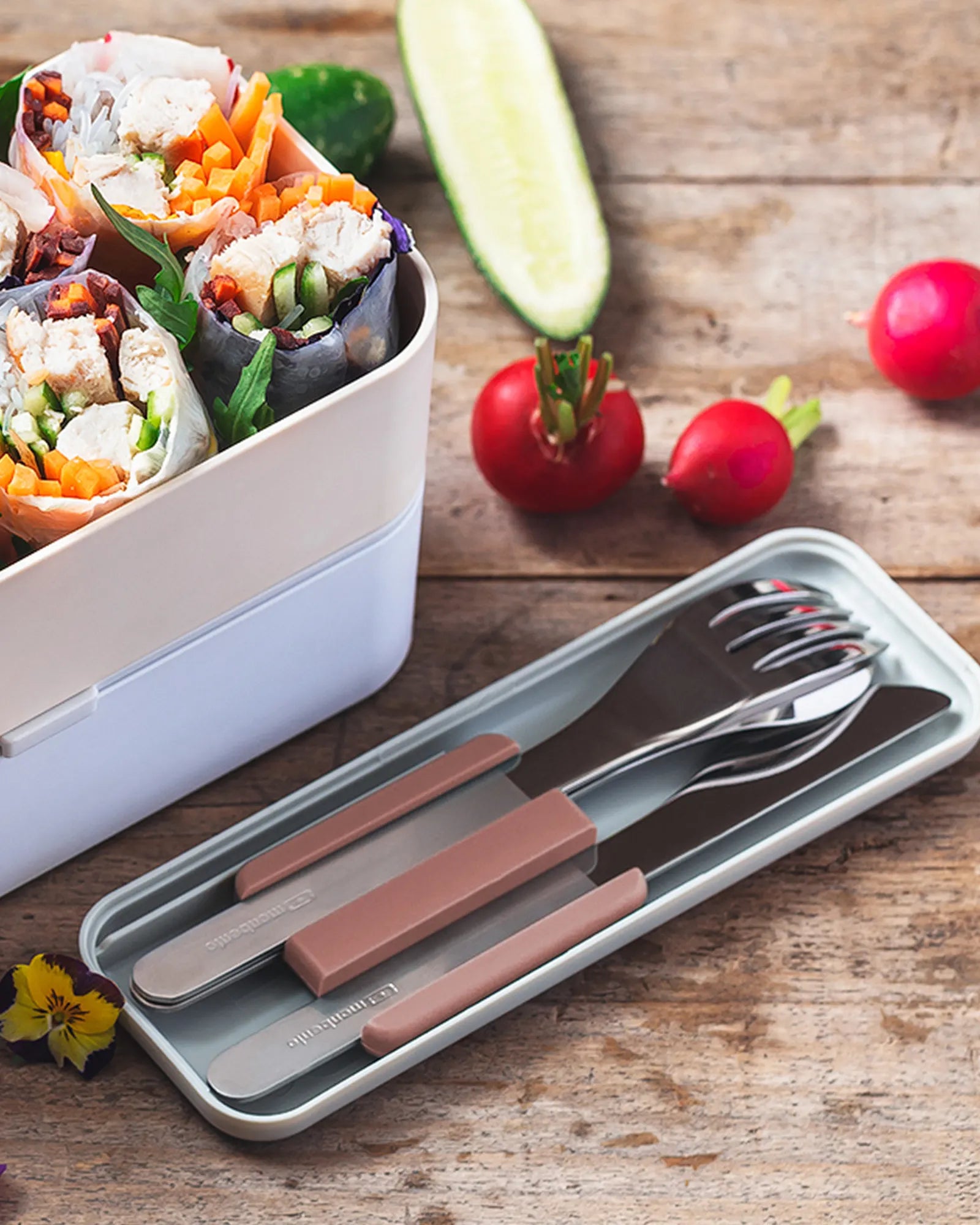 Couverts inox Monbento MB Slim Box à personnaliser - 18