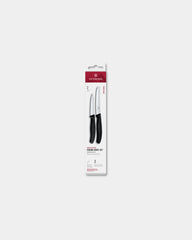 Set de couteaux d’office Victorinox 11 cm à personnaliser - Noir