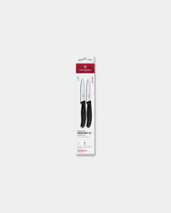 Set de couteaux d’office Victorinox 10 cm à personnaliser - Noir