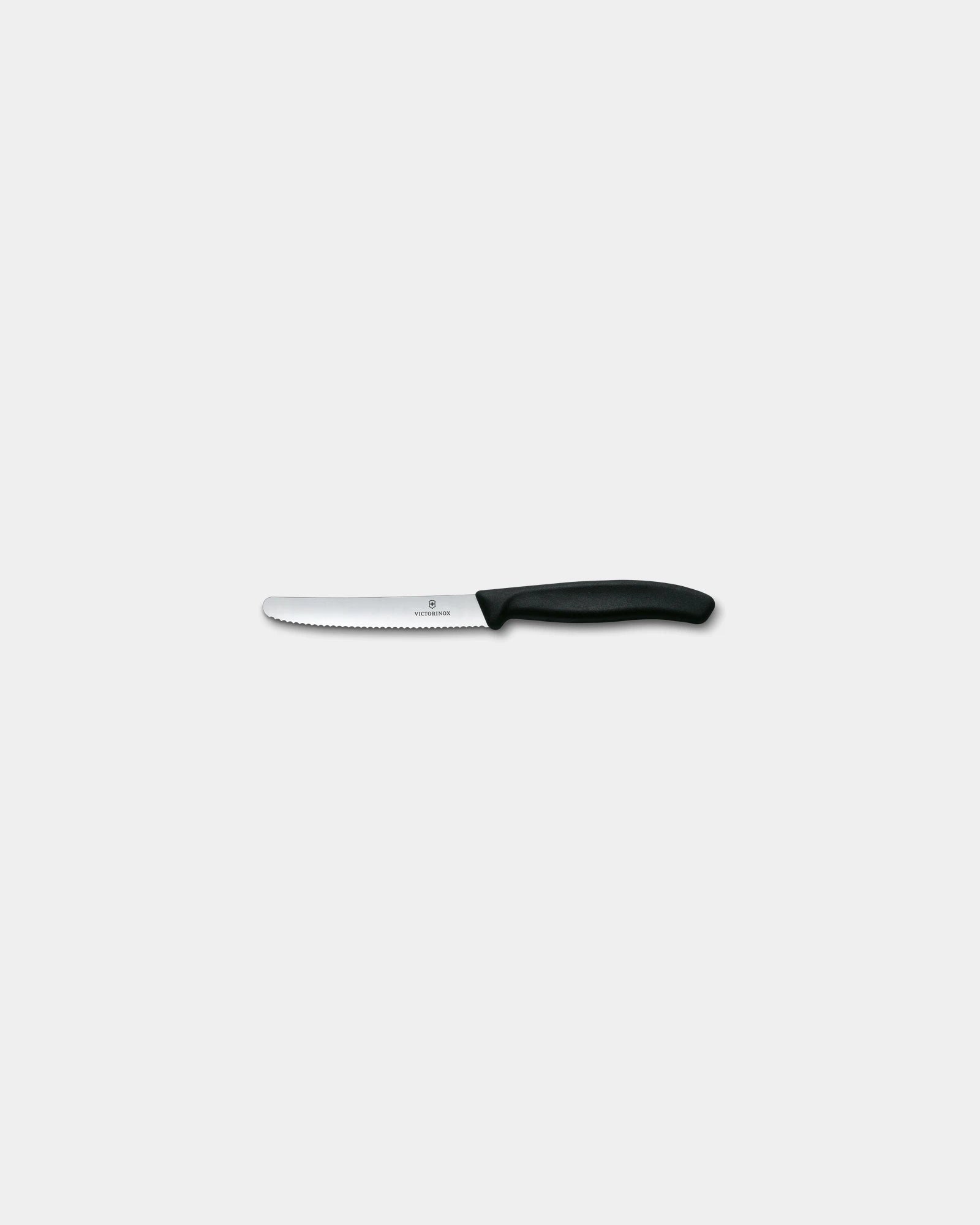 Couteau à tomates inox Victorinox 11 cm à personnaliser - Noir