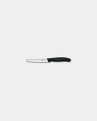 Couteau à tomates inox Victorinox 11 cm à personnaliser - Noir