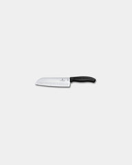 Couteau de chef inox Victorinox Santoku à personnaliser - Black
