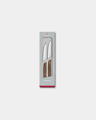 Couteaux à steak bois de noyer Victorinox 12 cm à personnaliser - Bois De Noyer