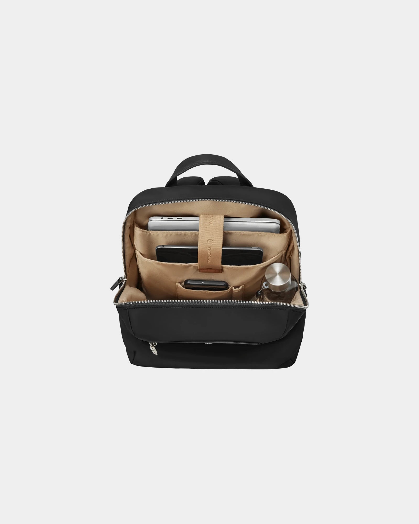 Sac à dos nylon cuir Victorinox Victoria Signature à personnaliser - 13