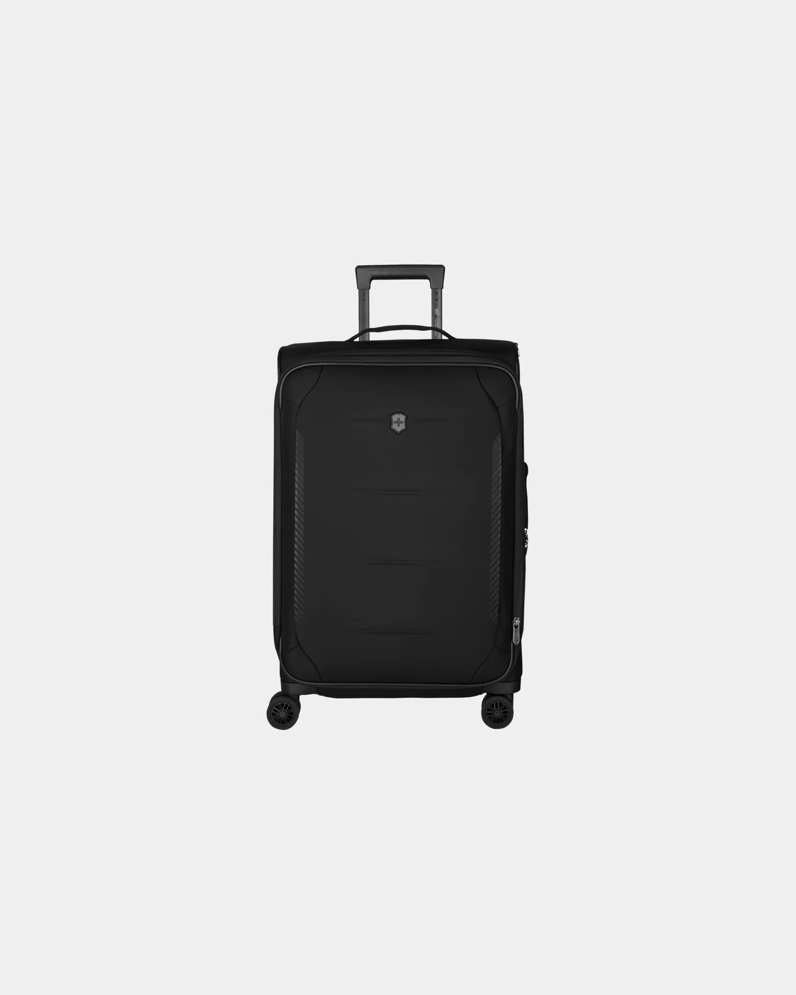 Valise souple recyclée Victorinox Crosslight 74L à personnaliser - Noir