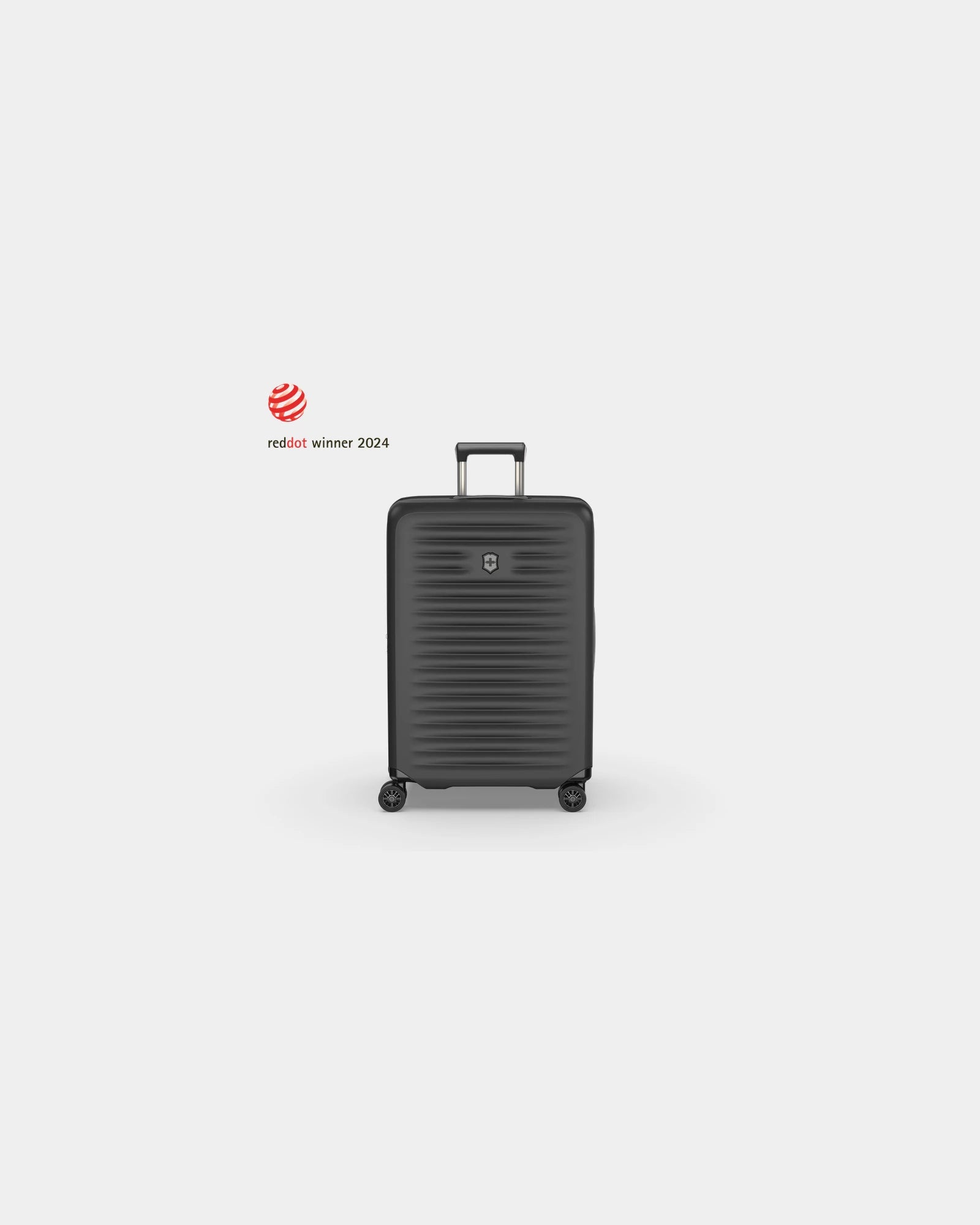 Valise polycarbonate Victorinox Airox Advanced Medium à personnaliser - Noir
