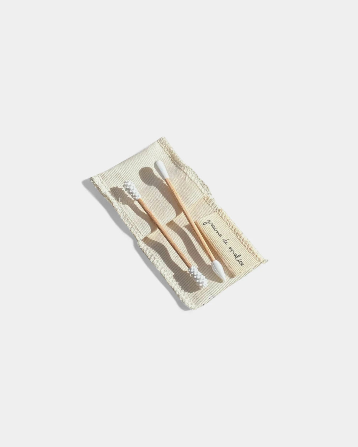 Étui de beauté en coton bio à personnaliser - 1