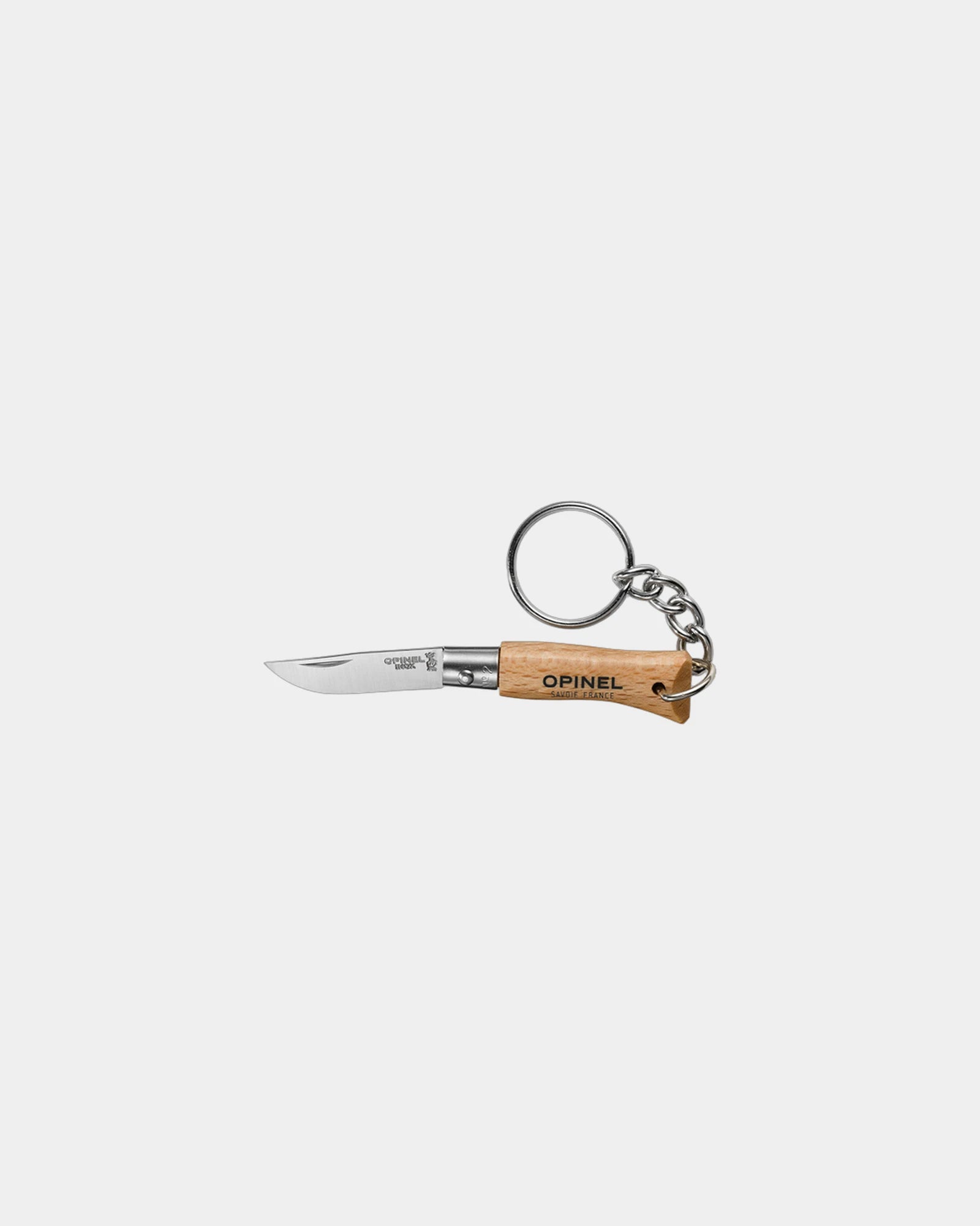 Couteau porte-clé inox Opinel N°02 à personnaliser - Beige
