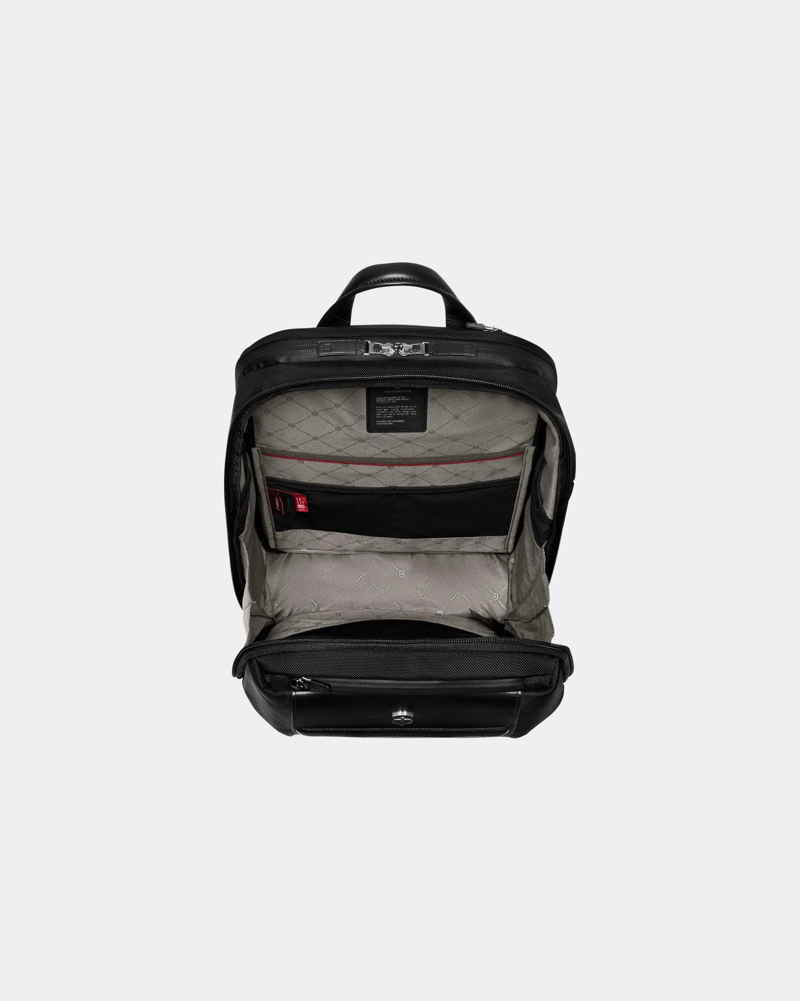 Sac à dos nylon cuir Victorinox Urban2 Deluxe à personnaliser - 16