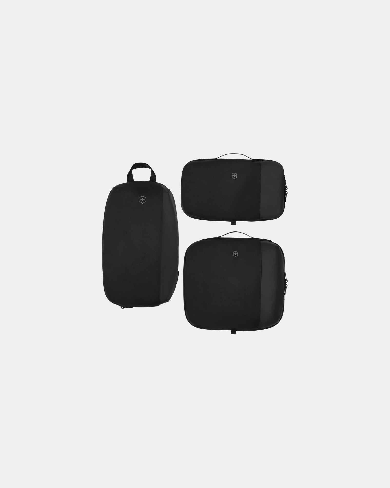 Cubes de rangement polyester Victorinox Travel Essentials à personnaliser - Noir