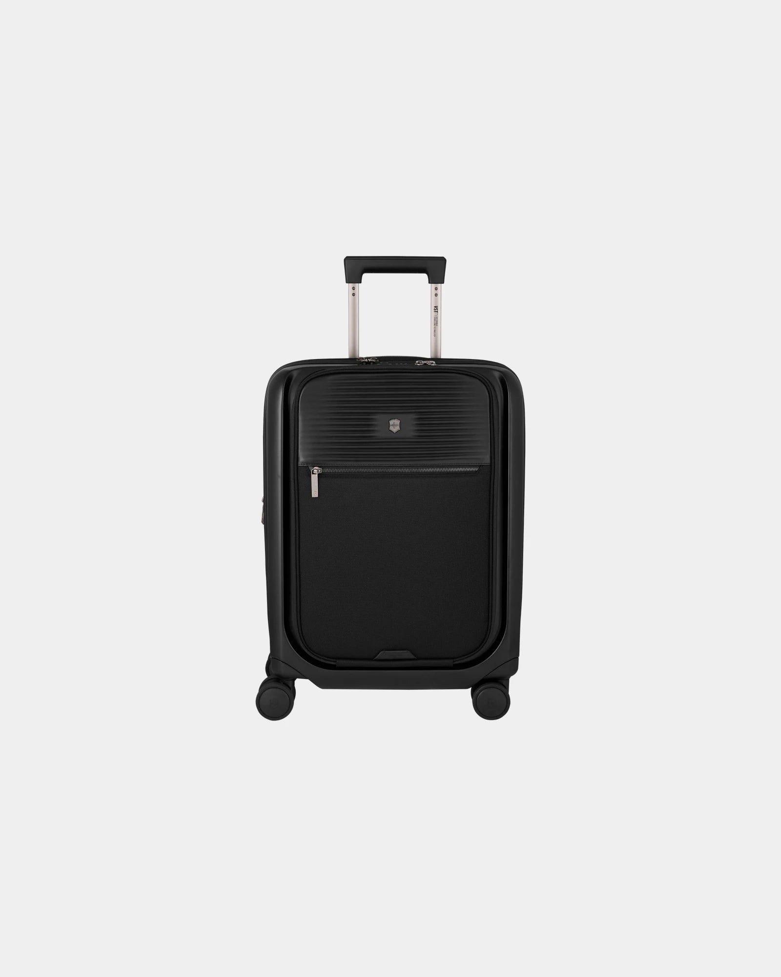 Bagage cabine nylon cuir Victorinox Mythic Global à personnaliser - Noir