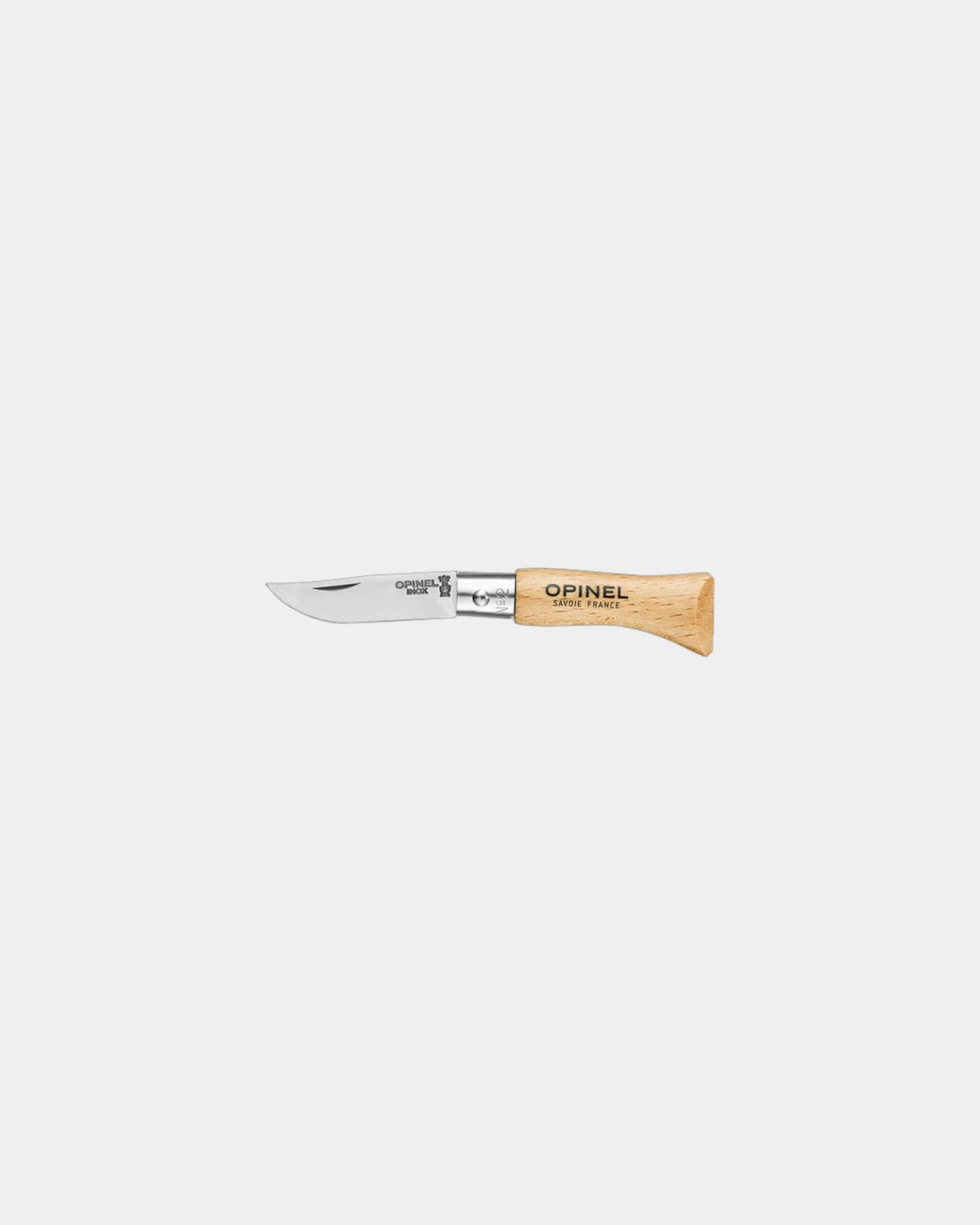 Couteau inox Opinel N°02 à personnaliser - Beige