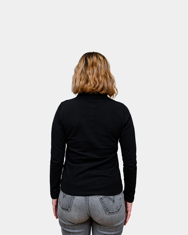 Polo Femme manche longue à personnaliser - 3