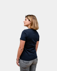 T-shirt femme col V Made in France à personnaliser - 10