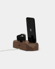 Chargeur à induction en bois 3 en 1 à personnaliser - 3
